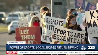 Power of Sports: Rewind on local sports return following the shutdown