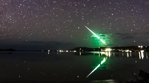 Green Meteorite contains weird metals