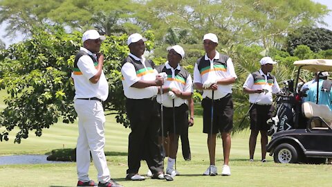 SOUTH AFRICA. Durban- ANC Golf Day with President videos (cmg)