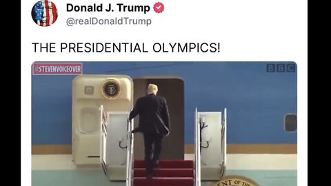 Trump post - Presidential Olympics