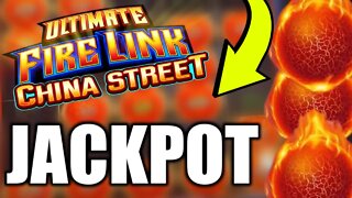 ULTIMATE FIRE JACKPOT! Up To MAX BET SPINS!! CHINA STREET IS ON FIRE