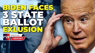 Biden's 2024 Run In Jeopardy As 3 States Threaten To Leave Him Off The Ballot