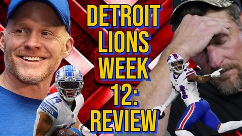 Detroit Lions Week 12: Review #detroitlions #buffalobills #nfl