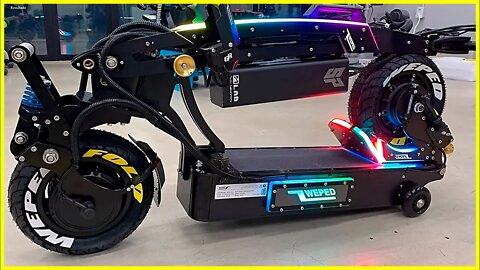 SCOOTER ÉLECTRIQUE DE COURSE QUE VOUS VOUDREZ CONDUIRE