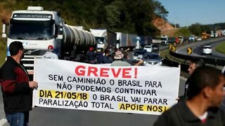 GREVE DOS CAMIONEIROS AO VIVO