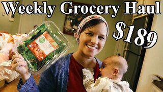 Weekly Grocery Haul/ Large Family/ Simple Foods!