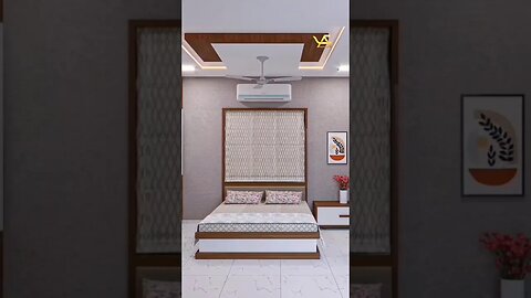 Bedroom Interior Design 3D View Real Felt | A.F Furniture