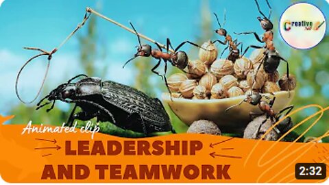 Teamwork and Leadership | Animated short clip | Creative 360 | #teamwork #leadership #motivation