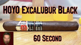 60 SECOND CIGAR REVIEW - Hoyo de Monterrey Excalibur Black - Should I Smoke This