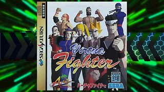 Virtua Fighter | Sega Saturn playthrough (JPN) | Real hardware