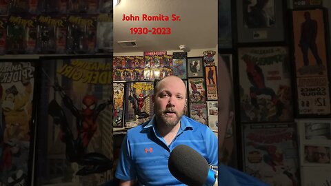 John Romita Sr. Passed away peacefully in his sleep. Godspeed to the Romita Family. Our condolences.