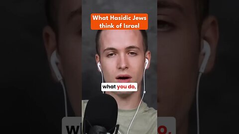 What Hasidic Jews think of Israel #shorts