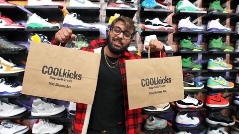 I WENT SHOPPING FOR SNEAKERS AT COOLKICKS