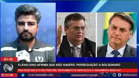 URGENTE Flávio Dino afirma que não haverá ‘perseguição’ a Bolsonaro, Economia desmente Lula