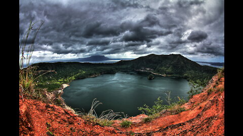 Taal Volcano 10 Months After Eruption