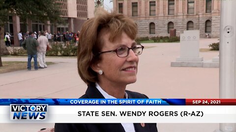 Wendy Rogers Audit Hearing Interview on Victory News 8-24-2021