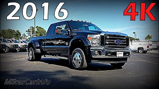 2016 Ford SuperDuty F-350 Lariat Crew Cab 4WD - Ultimate In-Depth Look | 4x4 DRW Dually in 4K