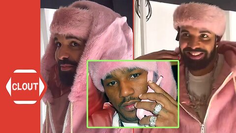 Drake Brings Back Cam'ron's Iconic 2002 Pink Outfit & Pays Tribute To Dipset At The Apollo Theater!
