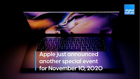 Apple's "one more thing" event