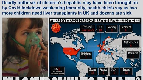 IS SUDDEN HEPATITIS OUTBREAK RELATED TO LOCKDOWNS? | 26.04.2022