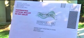 Contact Election Department if you don't get mail-in ballot by Saturday