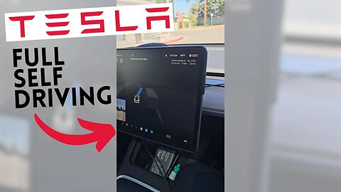 Tesla Full Self Driving In The Streets Of LA