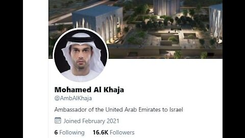Ignored by Evil Media! First UAE Ambassador to Israel Opens Official Embassy in Tel Aviv!