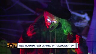 Dearborn display scaring up Halloween fun