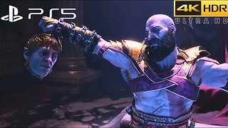 God of War Ragnarök Valhalla (PS5) Kratos and Helio 4K 60FPS HDR Gameplay
