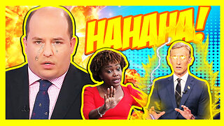 LOL: Brian Stelter Gets HUMILIATED By NewsNation Host