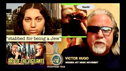 Goy Stabbed In Eye With Israeli Flag After Sahar Tartak Hate Crime Hoax Dollar Vigilante Victor Hugo
