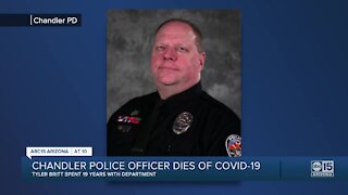 Chandler police officer dies of COVID-19