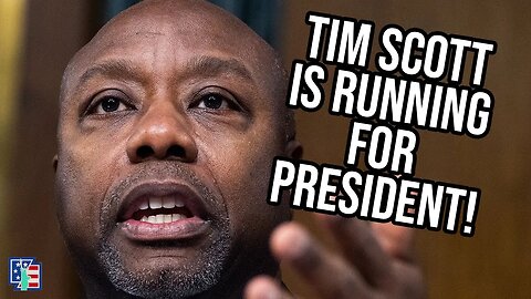 Senator Tim Scott Is Running For President!