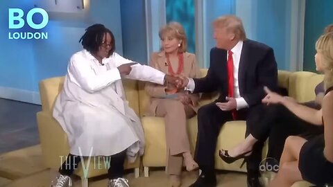 🚨IN 2011, WHOOPI GOLDBERG TOLD DONALD TRUMP SHE LOVED HIM AND THAT THEY WERE FRIENDS!