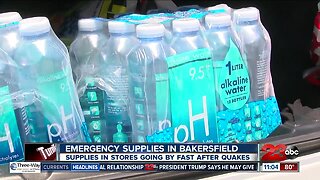 Earthquake Aftermath: Kern County residents continue to stock up on supplies