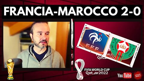 FRANCIA-MAROCCO 2-0, complimenti francesi, onore marocchino. E ora la finale contro l'Argentina!