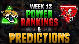 Week 13 NFL Power Rankings & Predictions