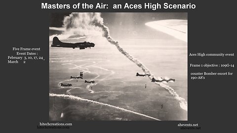 Aces High event; Frame 1, second flight