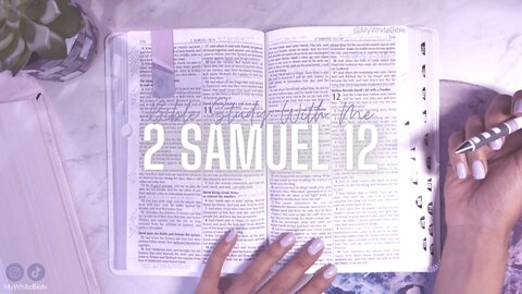 Bible Study Lessons | Bible Study 2 Samuel Chapter 12 | Study the Bible With Me