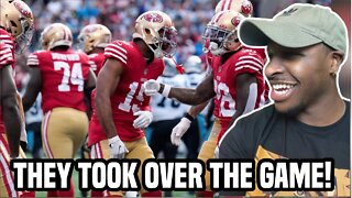 San Francisco 49ers vs. Carolina Panthers | 2022 Week 5 Highlights REACTION