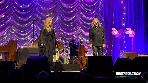 Robert Plant & Alison Krauss at Pearl Concert Theater, Las Vegas. June 14, 2023.