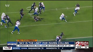 Tulsa Linebacker Zaven Collins is multi-talented and has NFL potential