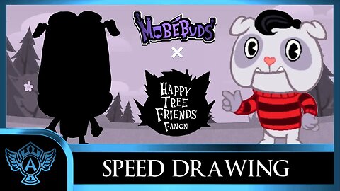 Speed Drawing: Happy Tree Friends Fanon - Dribbles | Mobebuds Style