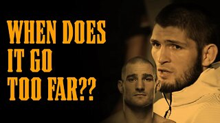 Did Sean Strickland Go TOO FAR w Khabib??