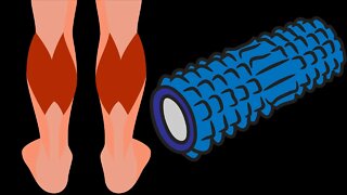 A tutorial on How to foam roll your calves for dummies | Calf muscle Foam Rolling Explainer