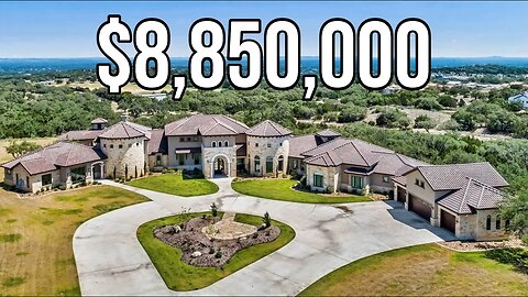 $8,850,000 Hill Country Estate | Mansion Tour