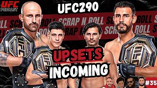 The UNDERDOGS are BARKING! UFC290 Predictions |Alex Volkanovski vs Yair Rodriguez |Moreno vs Pantoja