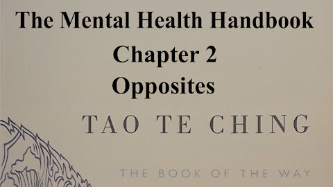 The Mental Health Handbook Ch.2 Opposites