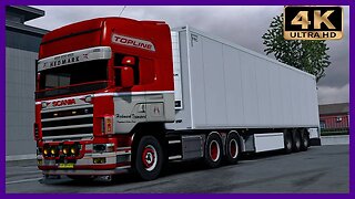 SCANIA 164L ex. P.Bjarne Andersen - Denmark | Euro Truck Simulator 2 “4K” Gameplay