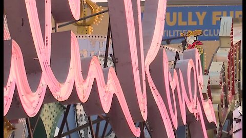 Moulin Rouge exhibit debuts at The Neon Museum